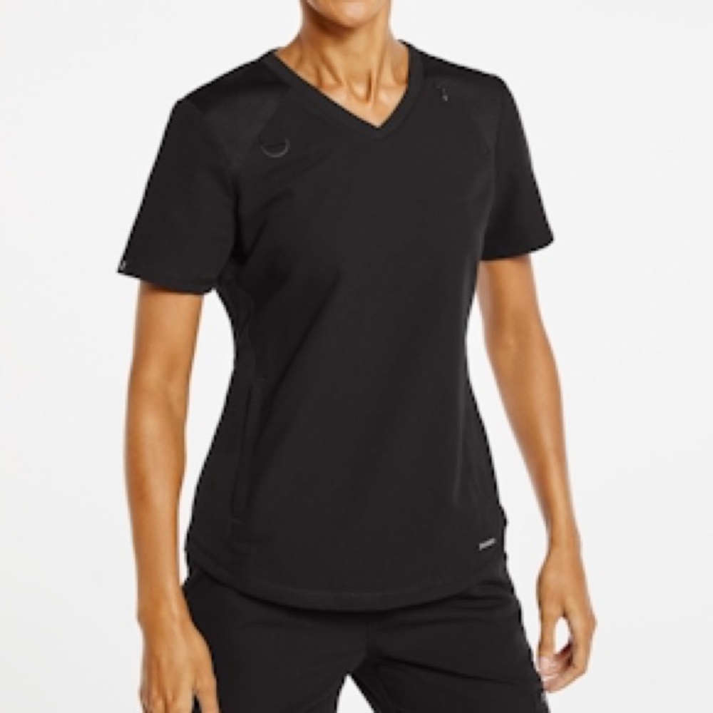 Jaanuu black scrub top